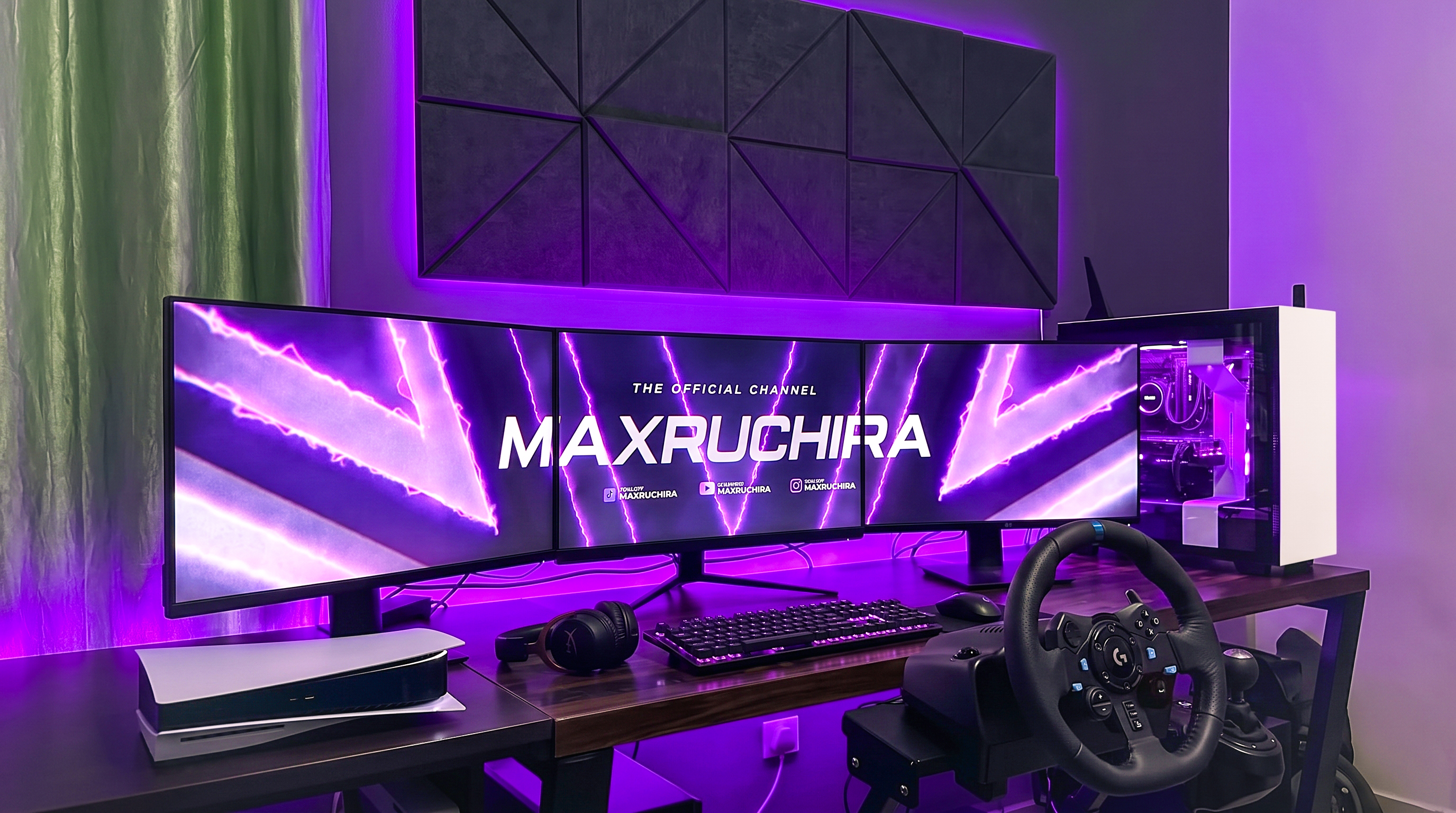 MAXRUCHIRA Gaming Setup